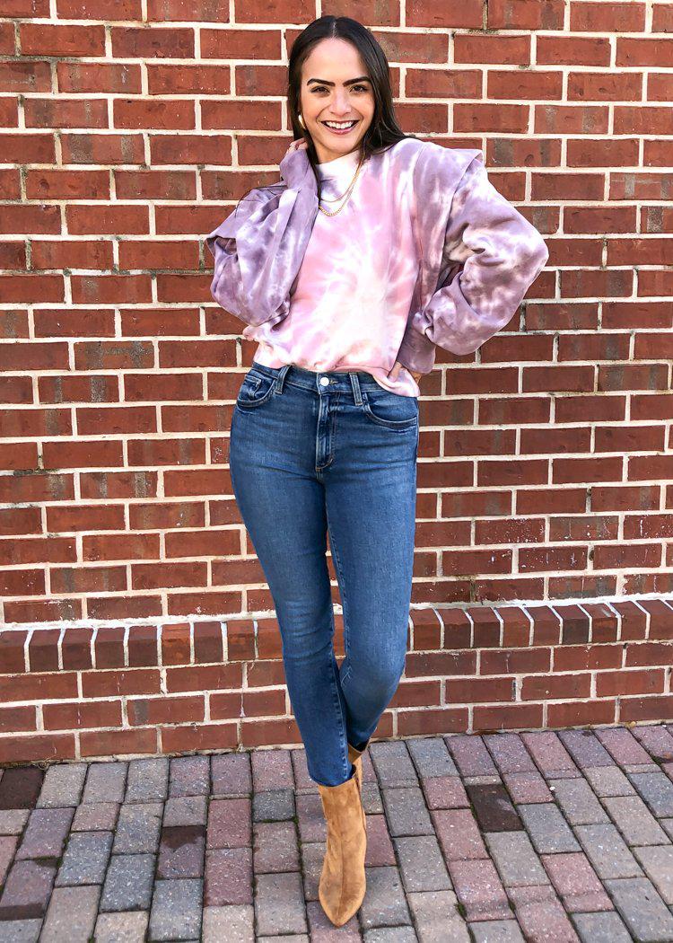 Jones Tie Dye Sweatshirt-Hand In Pocket