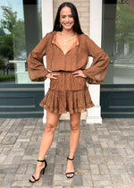 Buddy Love Zozo Mini Dress - Kitty Cat ***FINAL SALE***-Hand In Pocket