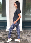 Z Supply Mina Marled Camo Jogger-Hand In Pocket