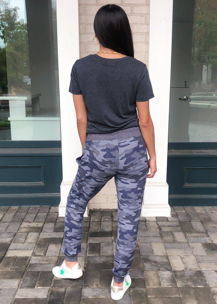 Z Supply Mina Marled Camo Jogger-Hand In Pocket