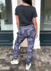 Z Supply Mina Marled Camo Jogger-Hand In Pocket
