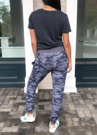 Z Supply Mina Marled Camo Jogger-Hand In Pocket