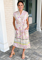 Moab Paisley SS Shirtdress-***FINAL SALE***-Hand In Pocket