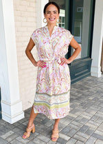 Moab Paisley SS Shirtdress-***FINAL SALE***-Hand In Pocket