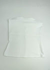 525 America Essential Tube Top-White-Hand In Pocket