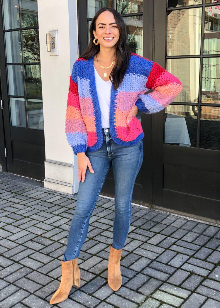 Blank NYC Catch The Rainbow Cardigan-***FINAL SALE***-Hand In Pocket