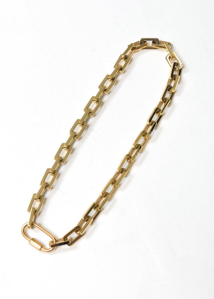 Bracha Maxi Gage Link Necklace-Hand In Pocket