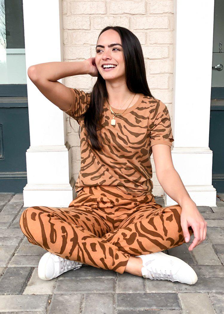 Chaser RPET Bliss Bengal Print Joggers ***FINAL SALE***-Hand In Pocket