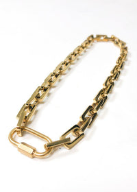 Bracha Maxi Gage Link Necklace-Hand In Pocket