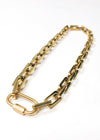 Bracha Maxi Gage Link Necklace-Hand In Pocket