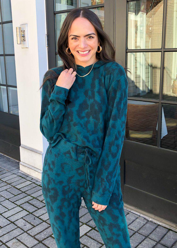 Blank NYC That Is All I Ask Leopard Hoodie-***FINAL SALE***-Hand In Pocket