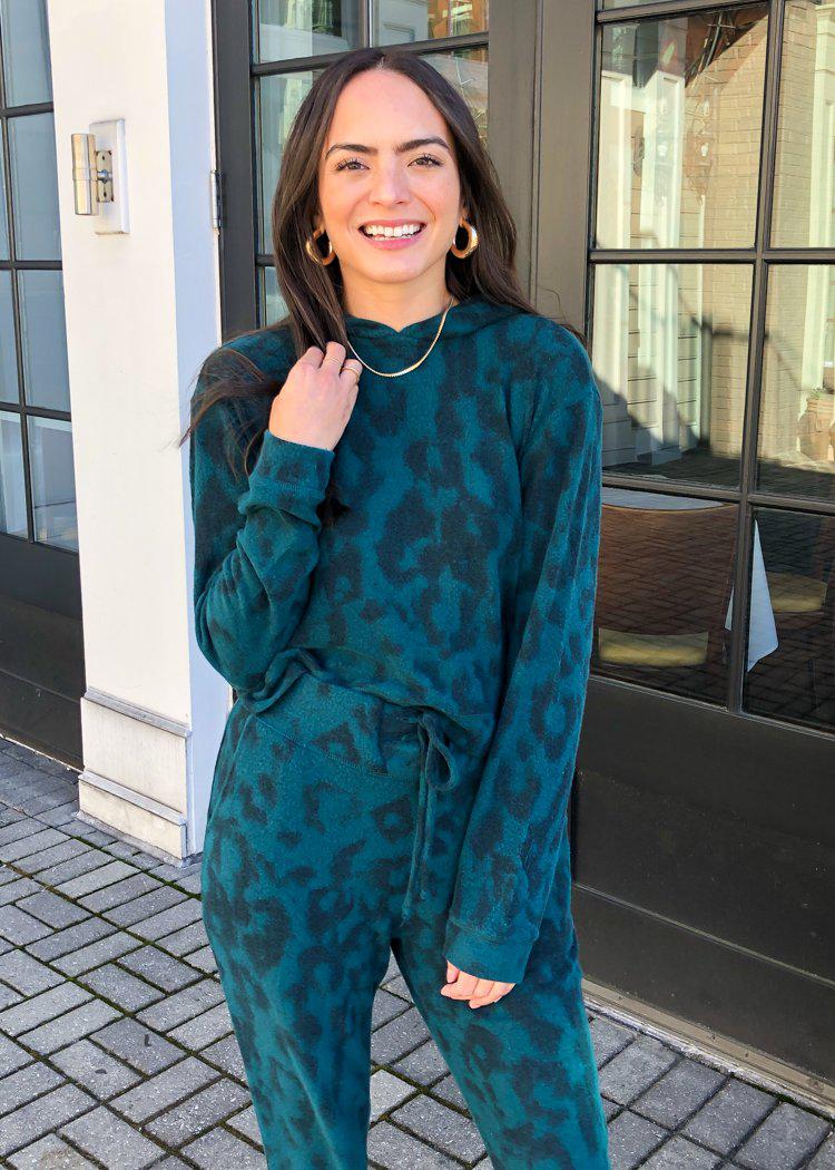 Blank NYC That Is All I Ask Leopard Hoodie-***FINAL SALE***-Hand In Pocket