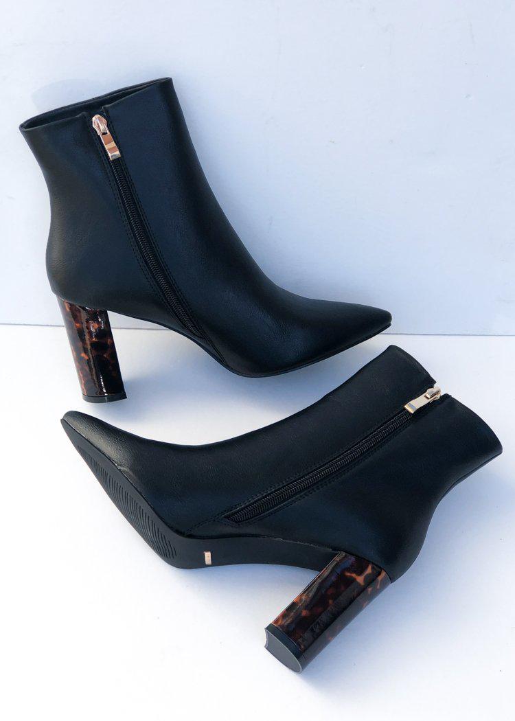 Billini Whitney Heeled Ankle Bootie-Hand In Pocket