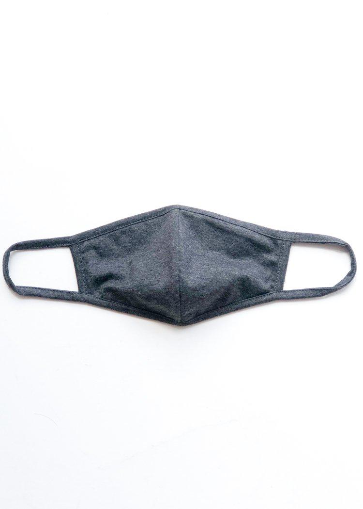 Washable Cotton Face Mask- Pack 3- Grey-Hand In Pocket