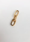 BRACHA Elle Gage Link Earrings - Gold-Hand In Pocket