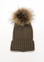 Winterpark Fur Beanie-Taupe ***FINAL SALE***-Hand In Pocket