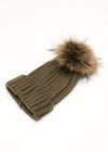 Winterpark Fur Beanie-Taupe ***FINAL SALE***-Hand In Pocket
