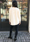 V Neck Leopard Weekender Pullover-Hand In Pocket