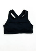 Restore Racerback Padded Sports Bra - Black-***FINAL SALE***-Hand In Pocket