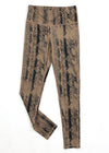 Revive Snake Print 7/8 Legging - Brown Snake-Hand In Pocket