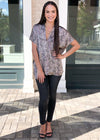 Karlie Krait Snake Print Essential Blouse-***FINAL SALE***-Hand In Pocket