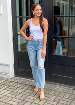 Blank NYC The Madison Crop - Perfect Places-***FINAL SALE***-Hand In Pocket
