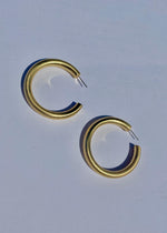 Icon Hoops- Gold-Hand In Pocket