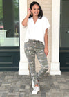 Level 99 Madison Midrise Crop Camo Pants-***FINAL SALE***-Hand In Pocket