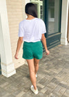 Michael Stars Otto Cut Off Short Emerald ***FINAL SALE***-Hand In Pocket