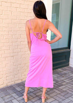 Z Supply Rayne Organic Slip Dress- Violet-Hand In Pocket