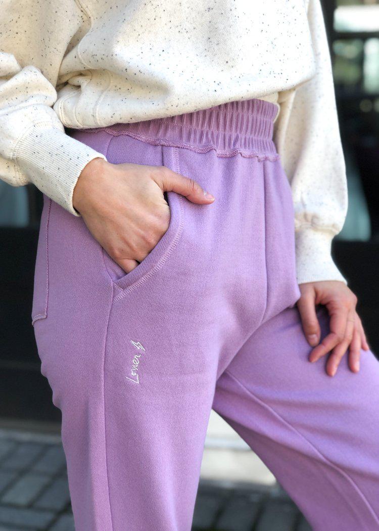 Pistola Wynn Cozy Embroidered Sweatpant - ***FINAL SALE***-Hand In Pocket