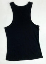 Agolde Organic Cotton Rib Tank - Black-Hand In Pocket