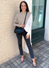 Reese Colorblock Sweater-Hand In Pocket