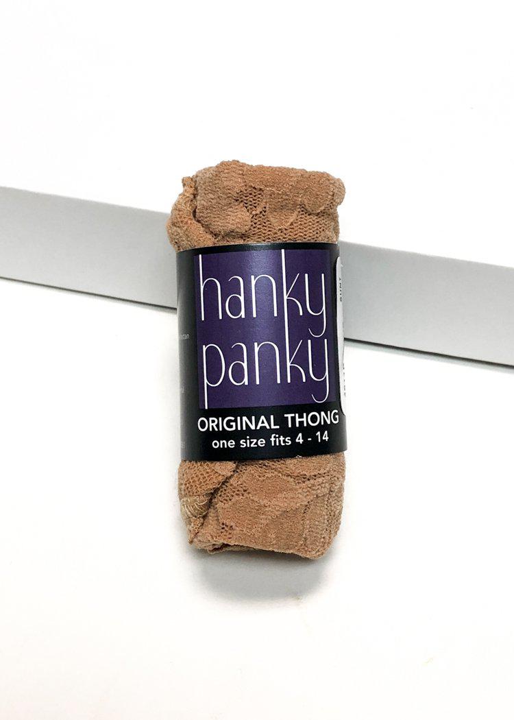 Hanky Panky Signature Lace Original Rise Thong - Suntan - $24 – Hand In  Pocket