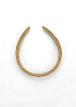 Higgins Woven Headband - Beige-Hand In Pocket