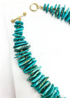Sausalito Collar Necklace- Turquoise-Hand In Pocket