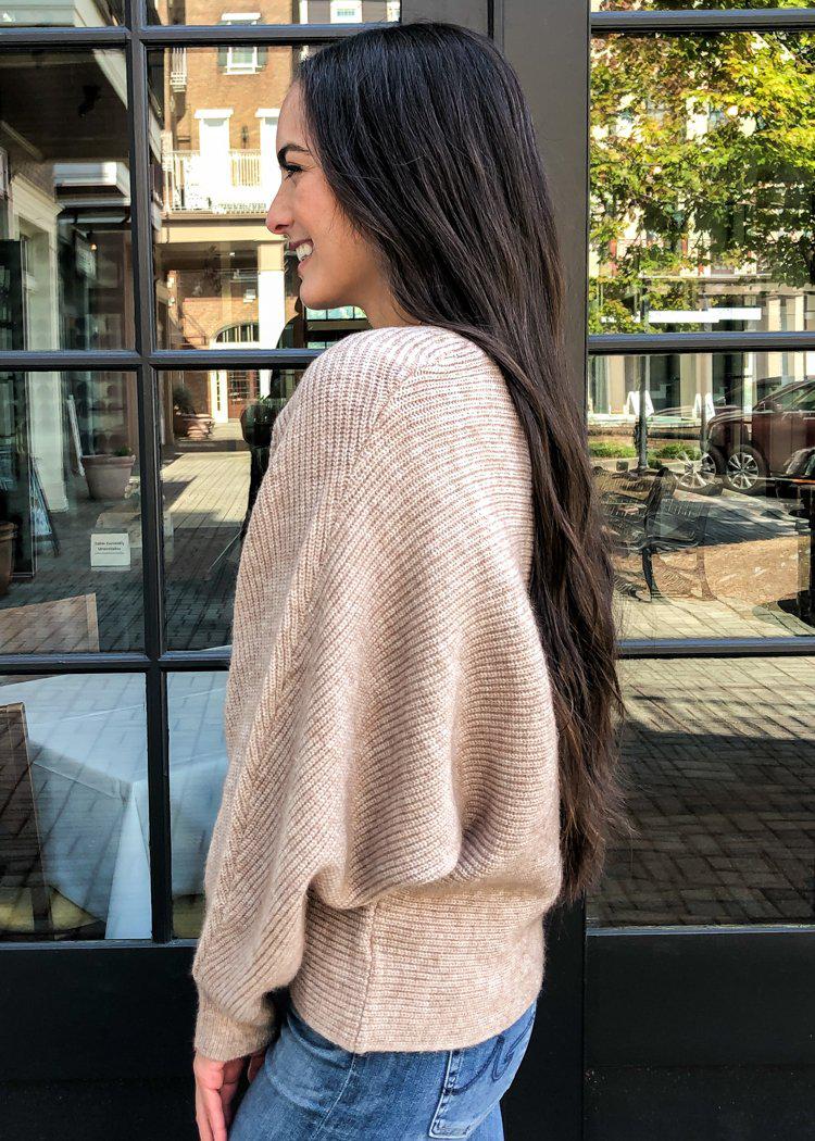 Sedona Batwing Sleeve Sweater-Hand In Pocket
