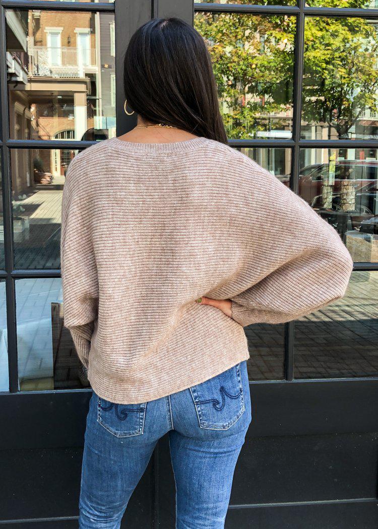 Sedona Batwing Sleeve Sweater-Hand In Pocket