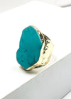 Mesa Ring- Turquoise-Hand In Pocket
