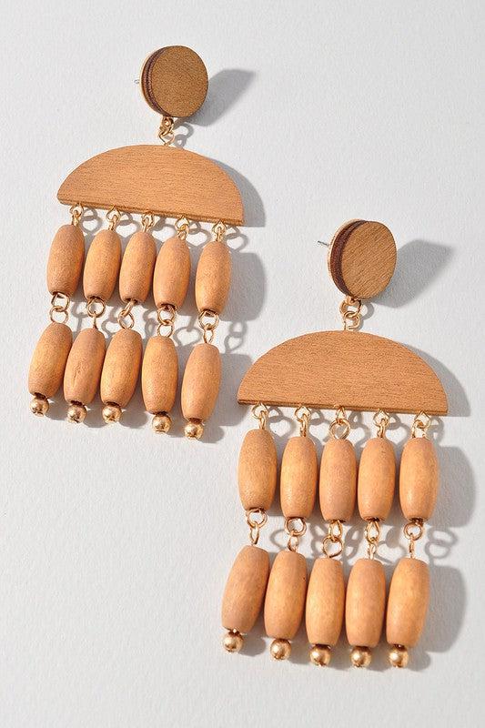 Izamel Wooden Drop-Hand In Pocket