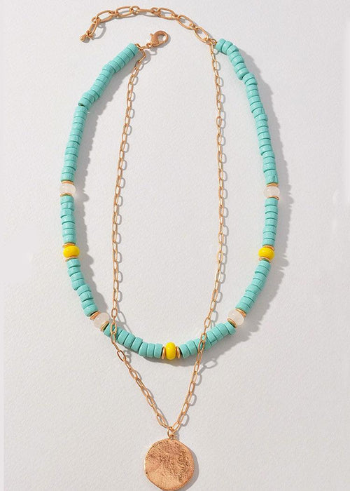 Mindoro Layered Necklace ***FINAL SALE***-Hand In Pocket