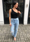 Agolde 90's Mid Rise Loose Fit Jean- Captured-Hand In Pocket