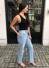 Agolde 90's Mid Rise Loose Fit Jean- Captured-Hand In Pocket