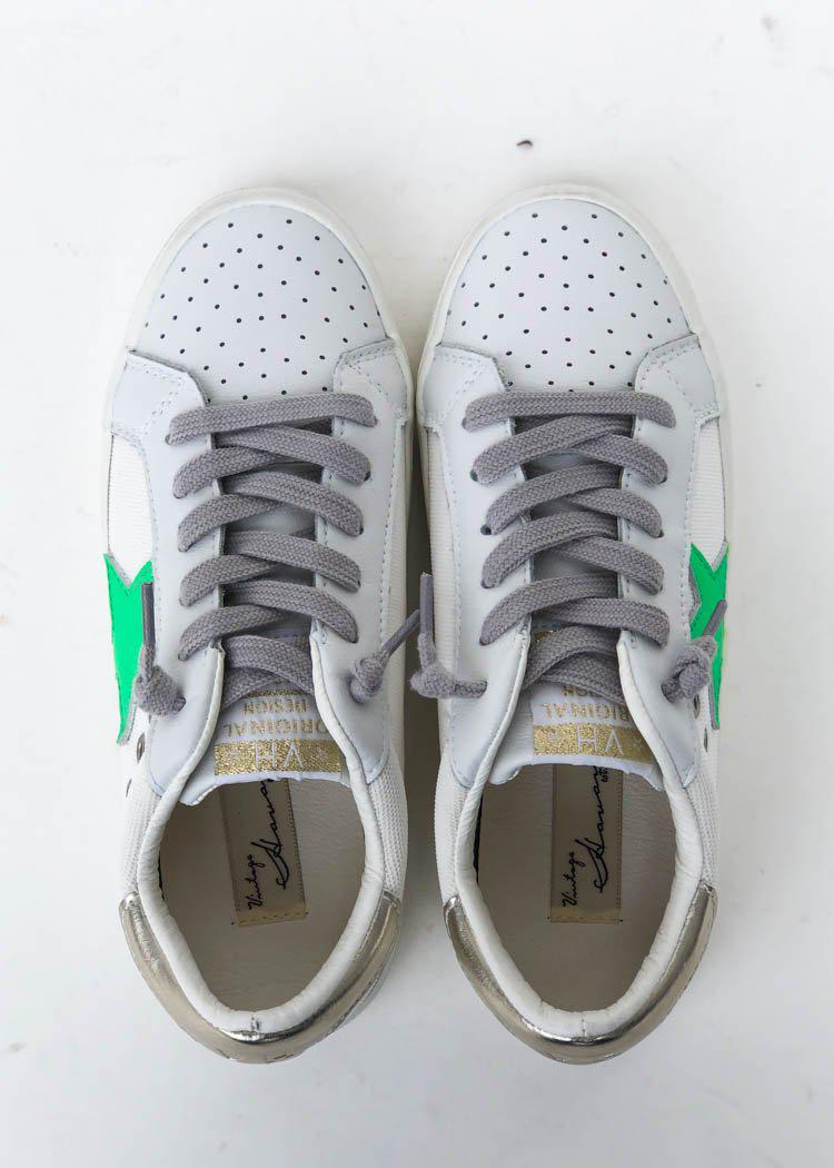 Vintage Havana Rita Lace Up Sneaker-Hand In Pocket