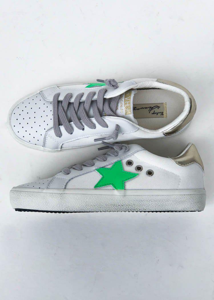 Vintage Havana Rita Lace Up Sneaker-Hand In Pocket