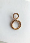 Pak Kret Gold Double Drop Hoops-Hand In Pocket