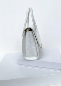 Maggie Mini Crossbody Croc Embossed Bag-***FINAL SALE***-Hand In Pocket