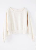 Z Supply Allie Speckled Sweatshirt ***FINAL SALE***-Hand In Pocket