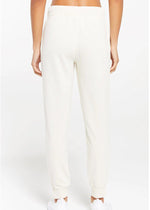 Z Supply Cypress Loop Terry Jogger - Bone***FINAL SALE***-Hand In Pocket