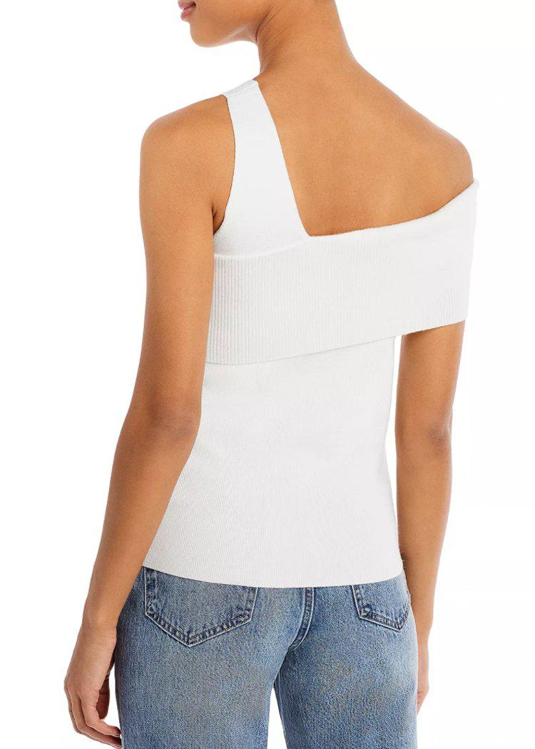 Line + Dot Sylvie One Shoulder Sweater Top-***FINAL SALE***-Hand In Pocket